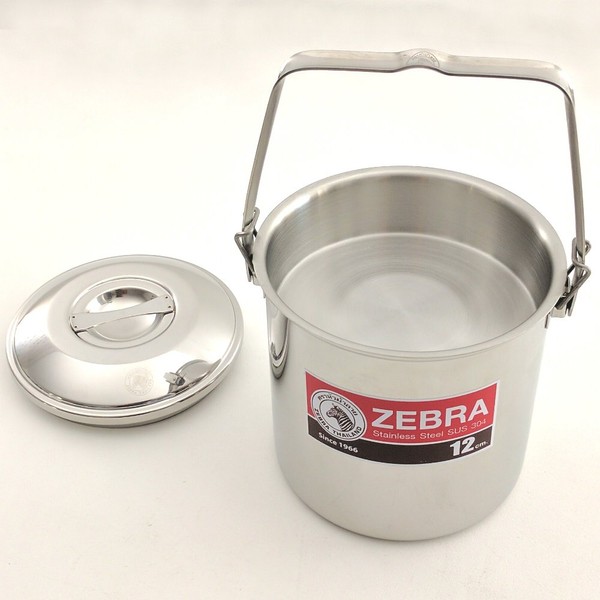 Firebox 1 Quart (5") Billy Can - Locking Bail Handle