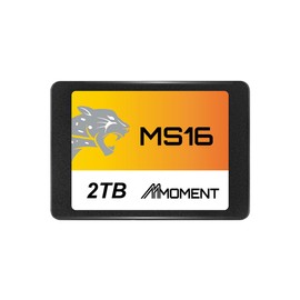 MMOMENT MS16 2TB 2.5 Inch SATA III 6 GB/s Internal Solid State Drive SSD (Read up to 540MB/s) Compatible with PC Desktop