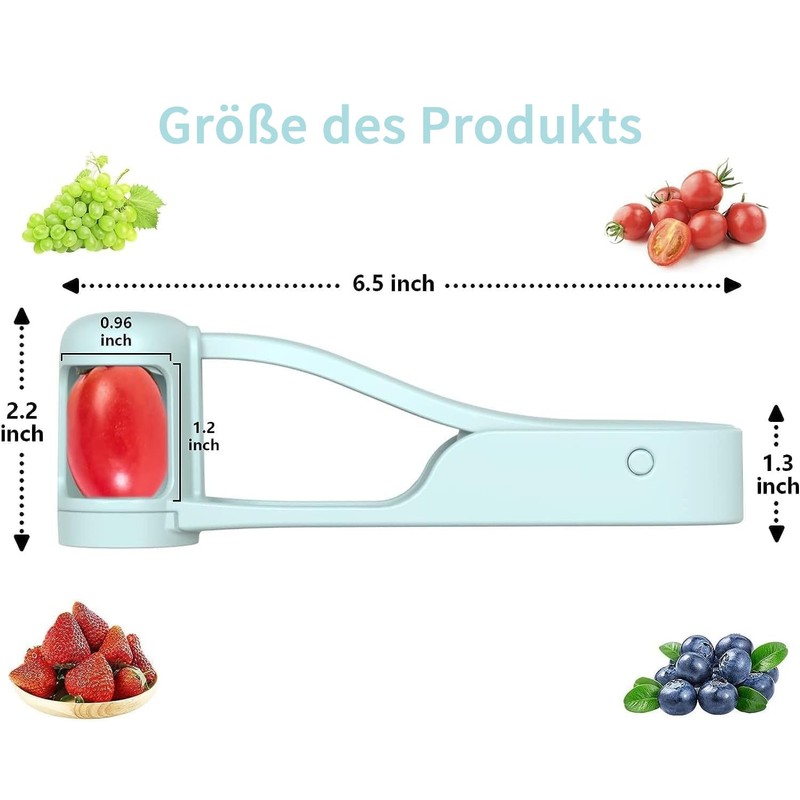 Norhogo Grape Slicer, Fruit Cutter for Toddlers, Baby, Practical Fruit