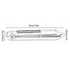 Portable Wireless Hair Straightener USB Rechargeable Ceramic Straightener for Home