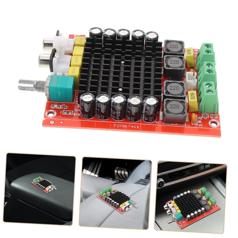 GLEAVI Digital Amplifier Board Power Amp Module for Car Audio