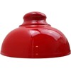 LEDSone Industrial Vintage Retro Curvy Red Dome Shaped Metal Pendant