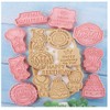 8pcs 3D Easter Cookie Cutter Set, Cookie Mold,Cute Cartoon Shapes