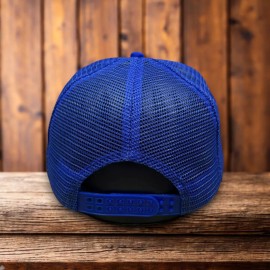 RetroRoots Boy Meets World Mens Trucker Hat Blue Snapback 90s Teen Sitcom TGIF Baseball Cap