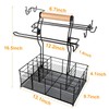 Concons Grill Caddy, BBQ Caddy for Outdoor Grill, Camping Essentials,