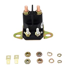 Notonmek MIU12537 12V Starter Solenoid 782-1221-210-22 Compatible with John Deere Tractor S240 X300 X304 X305 X310 X320 X380 X384 X390 X394 FS600V FS651V Compatible with Toro 884-1221-210-02