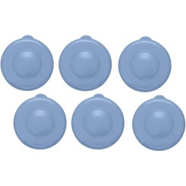 Aquanation 55mm Dew Cap Snap On Crown Top Lids 3 & 5 Gallon Water Bottle Jug BPA Free 6pack - Pink