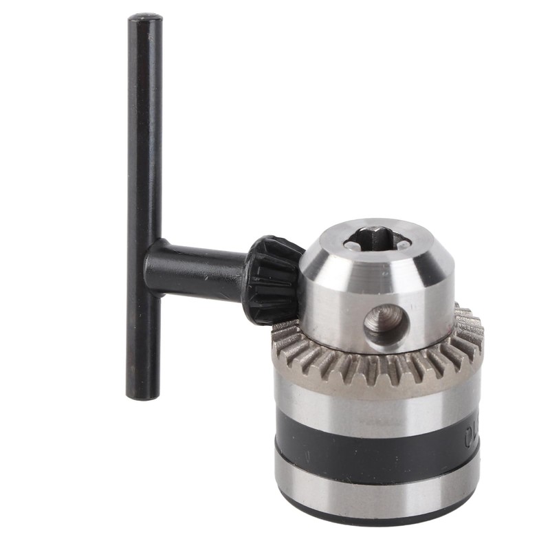 0.6-6mm Mini Stainless Steel Drill Chuck with Chuck Key for
