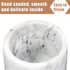 NHKRTE Marble Salt Cellar Set, 2 PCS 11oz Salt and