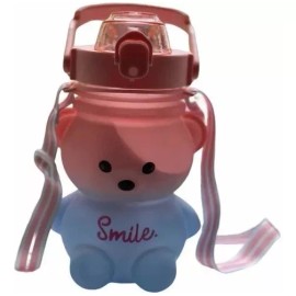 Total Supplier Botella Para Agua Niños Con Correa  Osito Bicolor