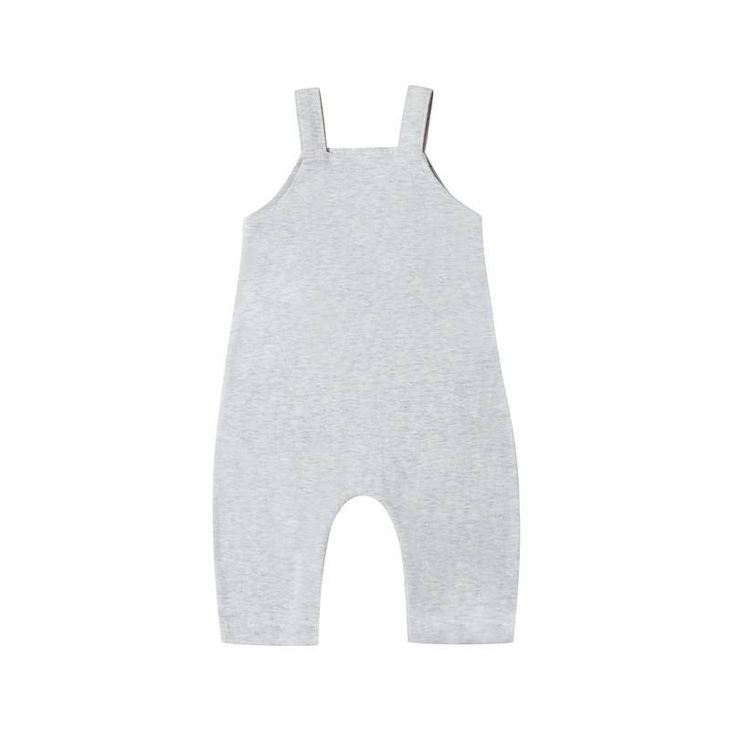 Stellou & friends Baby & Children's Dungarees, 100% Cotton, lightgrey