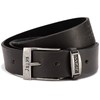 BEZLIT Men's Jeans Belt Print Jeans, black