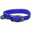 OmniPet Kool Kat Elastic Cat Safety Collar with Bell, Blue,