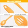 4 Pcs Slotted Spoons For Cooking,Nonstick Mixing Serving Spoons,For Kitchen