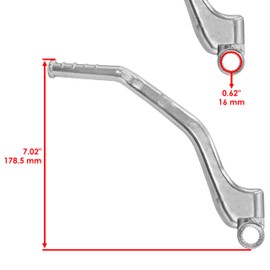 Caltric Kick Start Compatible With Honda Crf250R Crf250 R 2004-2009 / Crf250X Crf250 X 2004-2017 Kick Starter