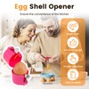 3Pcs Egg Shell Opener, Handheld Egg Opener Tool, Portable Egg