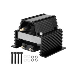 VekAuto Universal High Output Low OHM Resistance Ignition Coil for V8 for Chevy for Ford for Olds for Pontiac Engines Black Male