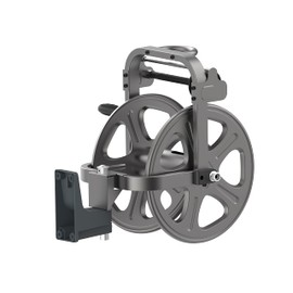 Sunneday MHW-45 Gemini Hose Reel, Satin Grey