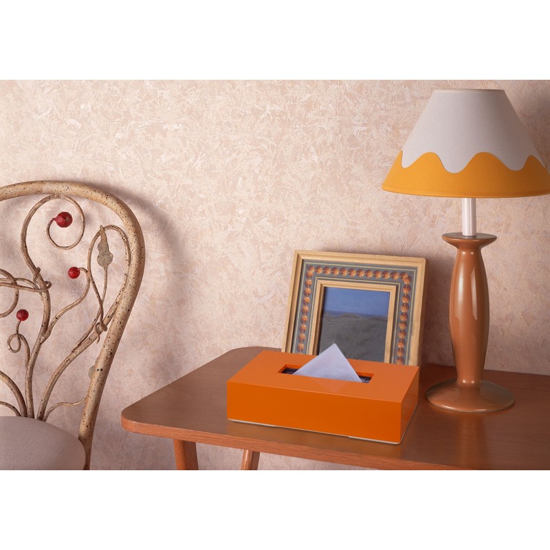 Tatsu-Craft Tissue Box Case Color R Red Tissue Case Car