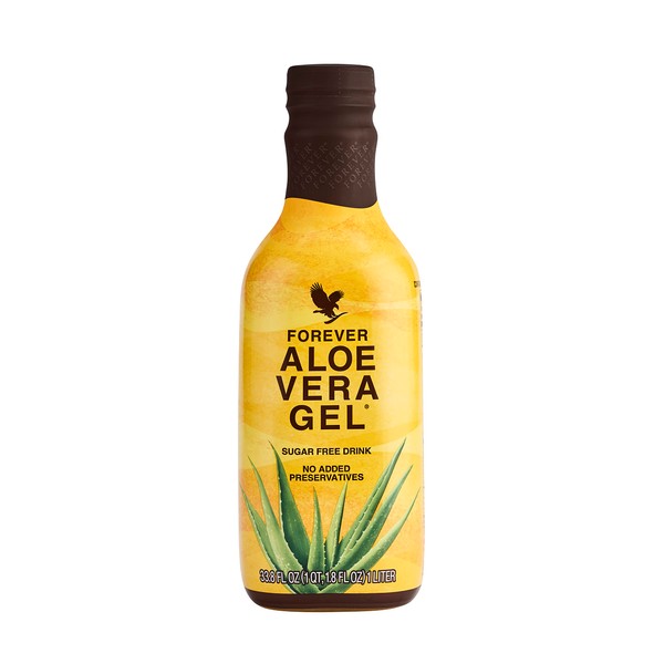 Aloe Vera Juice (Pack of 1). Plain-flavored Digestive Aid Made from 99.7% Pure Aloe Vera Gel. No Added Preservatives for Fresh Aloe Juice Taste. Promotes Healthy Lifestyle. Vegan & Vegetarian Friendly