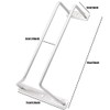 zoohot 7-Inch Wine Glass Rack, Under Cabinet Wine Glass Holder