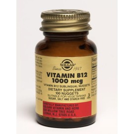 Solgar Vitamin B12 1000mcg 100 Nuggets