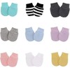 YuanHolumid 1 Pair Baby Anti Scratching Soft Cotton Gloves Newborn