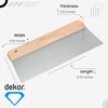 DEKOR Taping Knife - Size 12" - German Stainless Steel