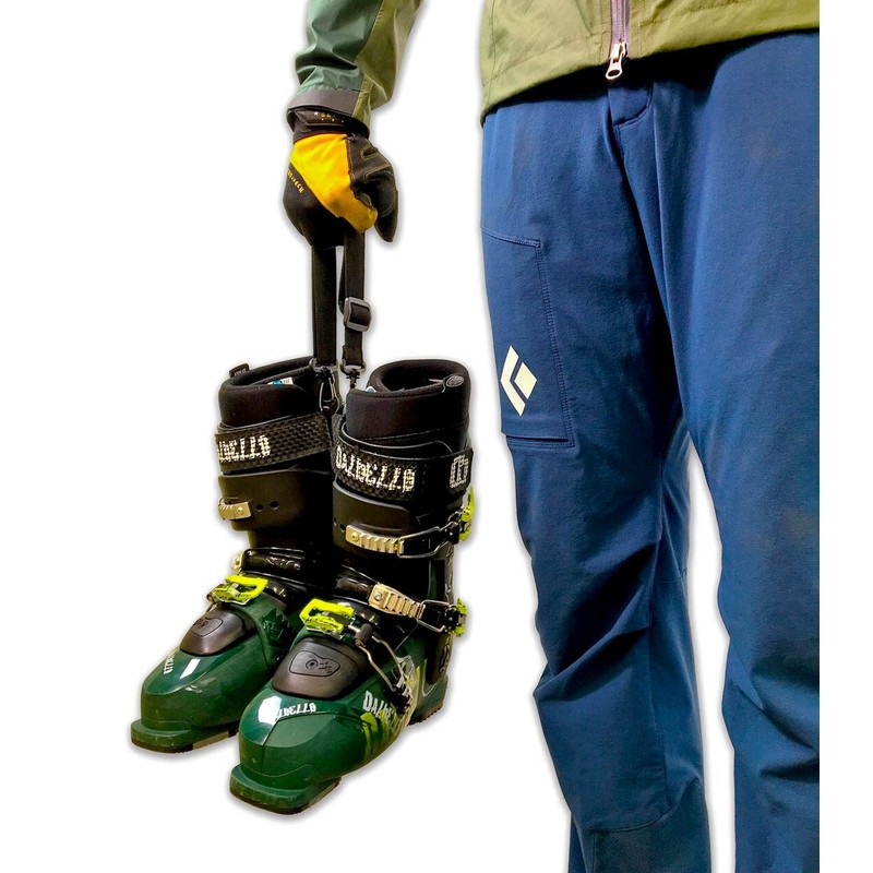 StoreYourBoard Ski and Snowboard Boot Carrier, Adjustable Shoulder Strap, 2