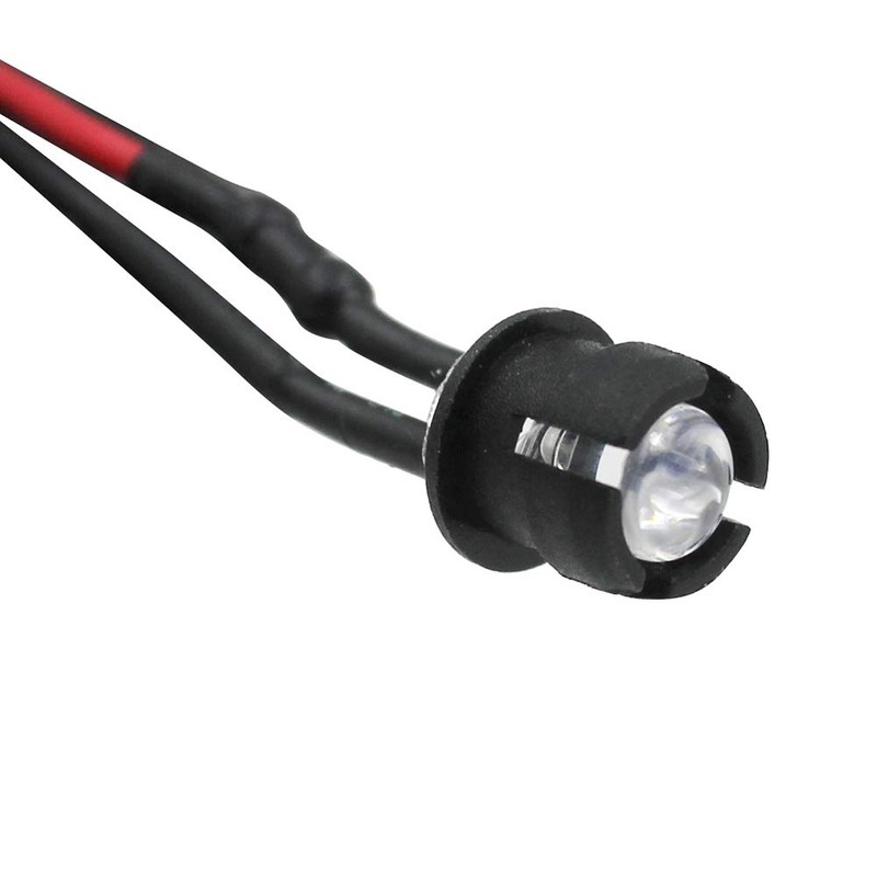 KeeYees 60Pcs 5mm Pre Wired LED Diodes Light Ultra Bright