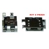 Generico Kit 2 Pieces Charging Port Compatible with TCL 20Y