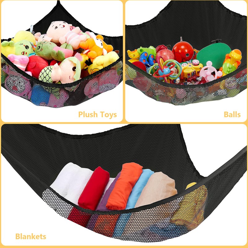 KOHUIJOO Stuffed Animal Net or Hammock, Stuffed Animal Net, Jumbo