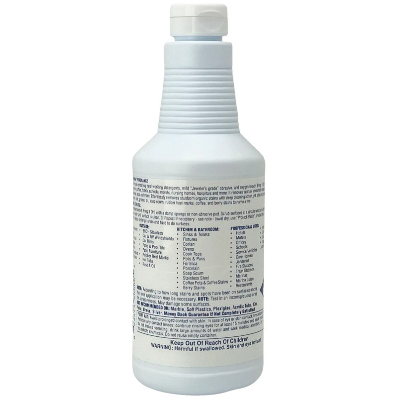 Bring It On Cleaner Hard Water Stain Remover for Kitchen
