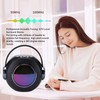 Bluetooth Mics Speaker Set with Colourful Light Effect Noise Reduction