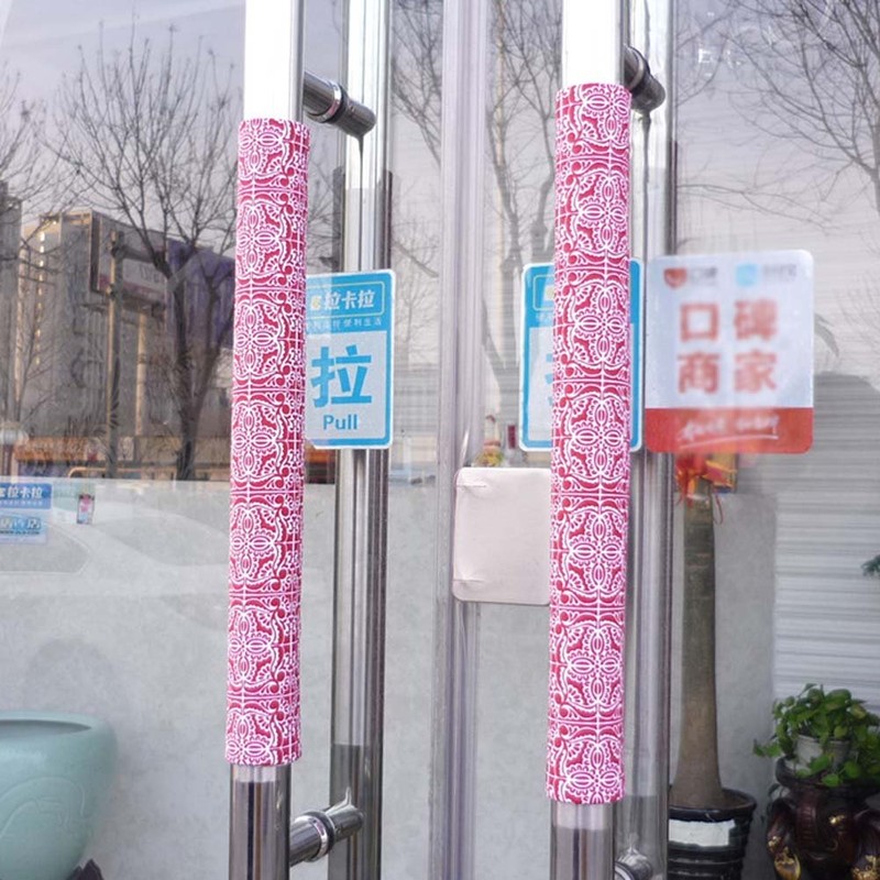 Japanese Style Refrigerator Handle Cover Kitchen Appliance Glass Door Handles