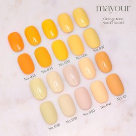 May Your May Gel Orange Tone Color Gel Single Item / 메이유어 메이젤 오렌지톤 컬러젤 단품