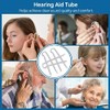 10pcs Hearing Aid Tubes, 3.6 x 2mm Soft Flexible PVC