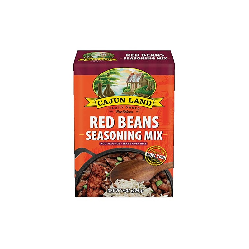 Cajun Land Red Bean & Seasoning Mix 8 oz