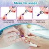 Pack of 200 Nail Cutter Attachments, Sanding Sleeves Nail Cutter,
