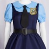 Zynthovra Judy Cosplay Hopps Disfraz de conejo, uniforme de policía