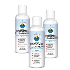 Amandean Liquid Liposomal Glutathione, 3 units, 120ml / 아만딘 액상 리포조말 글루타치온 Amandean Liposomal Glutathione, 3개, 120ml
