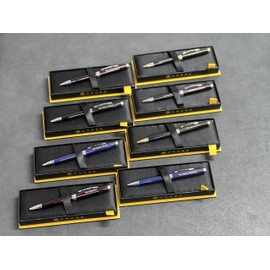 Free Engraving Luxury Pen Cross Coventry Ballpoint Laser Engraving Personlisation Customisation Unique Gift With Gift Box & Gift Bag (Silver & Chrome)