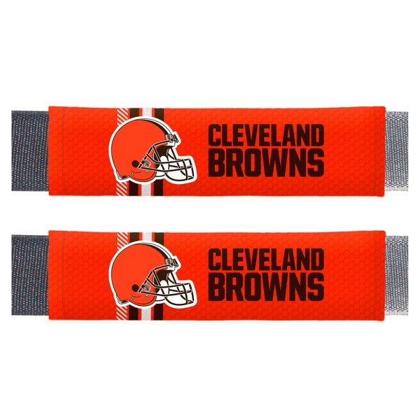FANMATS 32091 Cleveland Browns Team Color Rally Seatbelt Pad -