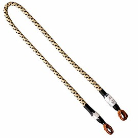 Rope Logic Bee Line 5/16” (8mm) Diameter Eye & Eye Prusik Cord, 30” Length - Black/Brown
