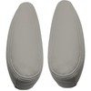 BABERGOU 922 Gray Leather Driver & Passenger Side Armrest Cover