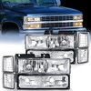 Nilight Headlight Assembly Compatible with 1994 1995 1996 1997 1998