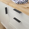 FURNIWARE Drawer Pulls, Pack of 10 Finger Edge Pull Concealed
