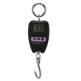 Portable Electronic Scale High Accuracy Digital Hanging Scale 200kg Weight Capacity Crane Scale for Food Luggage Black