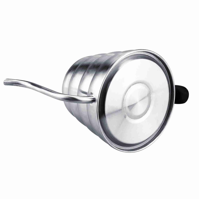 304 Stainless Steel Pour Over Coffee Gooseneck Kettle Teapot with