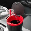 FONGKNOX 2PCS Car Trash Can - Practical Mini Trash Can,